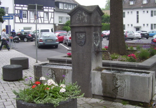 Foto vom Turnerbrunnen in Koblenz