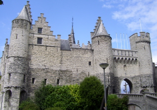 Foto von Burg und dem Landsitz von Rubens
