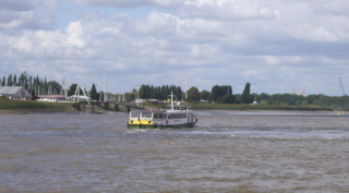 Foto der Schelde in Antwerpen