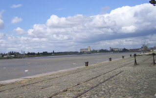 Foto der Schelde in Antwerpen