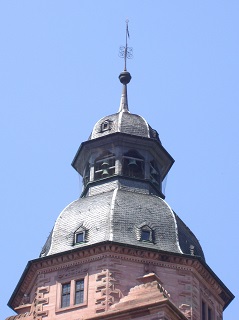 Foto vom Glockenspiel im Schloss Johannesburg