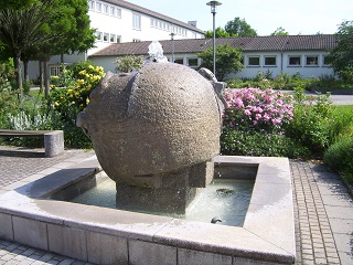 Foto vom Brunnen Leiderer Schwellkopp in Aschaffenburg