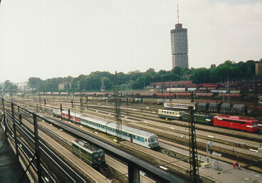 Foto vom Hauptbahnhof in Augsburg