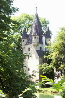 Foto vom Fünfgratturm in Augsburg