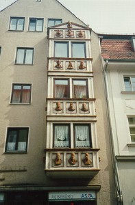Foto vom Geburtshaus von Elias Holl in Ausburg