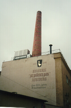 Foto der Brauerei Goldne Gans in Augsburg