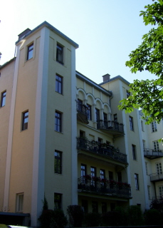 Foto vom Gollwitzerhaus in der herwarstraße