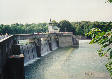 Foto vom Hochablass in Augsburg