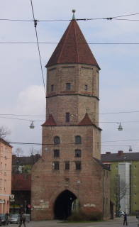 Foto vom Jakober Tor in Augsburg