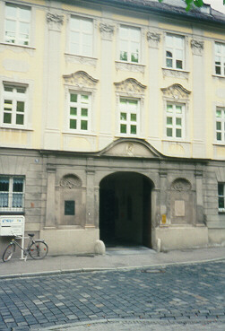 Foto vom Peutingerhaus in Augsburg