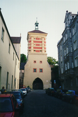 Foto vom Roten Tor in Augsburg
