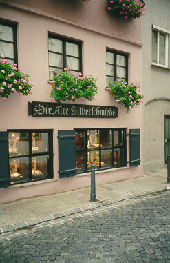 Foto der alten Silberschmiede in Augsburg