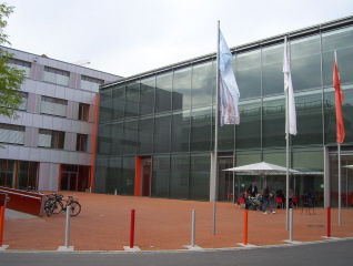 Foto der neuen Stadtbücherei in Augsburg