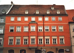 Foto vom Stiermannhaus in Augsburg