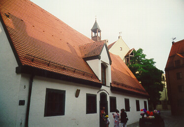 Foto vom Ulrichsstadel in Augsburg