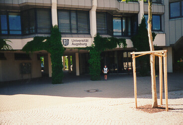 Foto der Universität in Augsburg