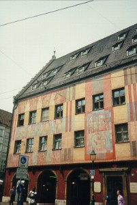 Foto vom Weberhaus in Augsburg