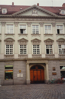 Foto vom Welserhaus in Augsburg