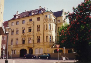Foto vom Wohnhaus von Kaiser Maximilian I. in Augsburg