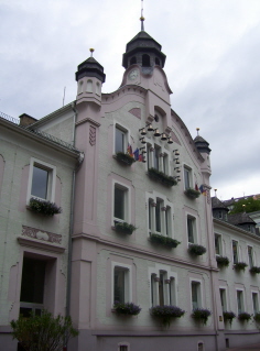 Foto vom Glockenspiel am alten Rathaus in Bad Ems