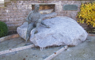 Foto vom Kneippbrunnen in Bad Grönenbach