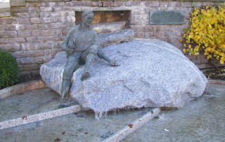 Foto vom Kneippbrunnen in Bad Grönenbach