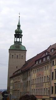 Foto vom Lauenturm in Bautzen