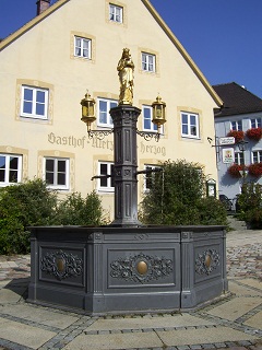 Foto vom Marienbrunnen in Altomünster
