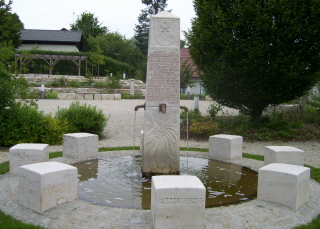 Foto vom Dorfbrunnen in Eurasburg
