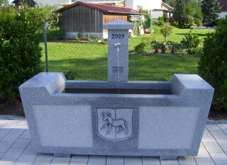 Foto vom Dorfbrunnen in Eutenhausen
