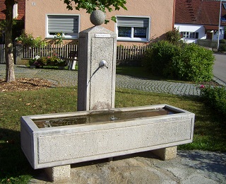 Foto vom Dorfbrunnen in Schaffhausen
