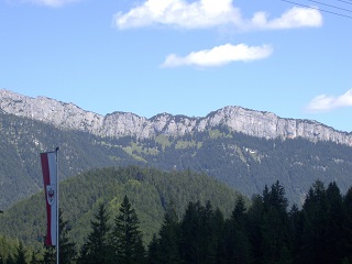Foto der Berge bei St. Adolaria