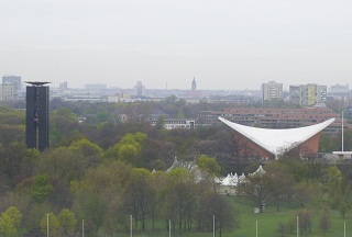Foto vom Blick auf Berlin-Tiergarten