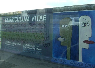 Foto der ehemaligen Berliner Mauer