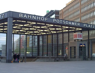 Foto vom U-Bahnhof Potsdamer Platz in Berlin