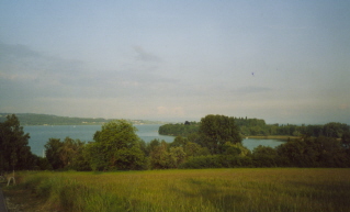 Foto vom Blick auf den &Uuml;berlinger See