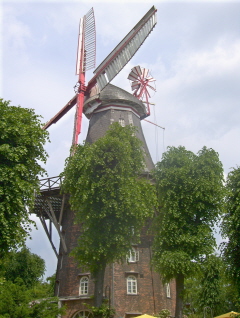 Foto der Kaffee-Windm&uuml;hle in Bremen