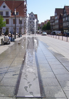 Foto vom Marktbrunnen in Celle