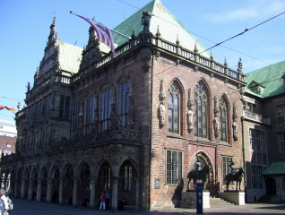 Foto vom Rathaus in Bremen