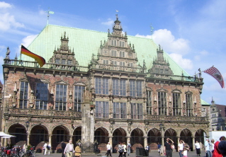 Foto vom Rathaus in Bremen