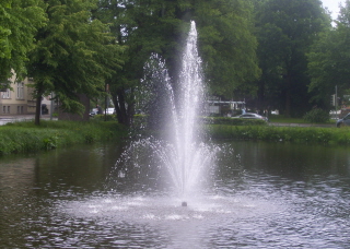 Foto vom groen Springbrunnen in Oldenburg