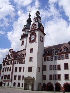 Foto vom Alten Rathaus in Chemnitz