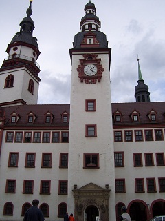 Foto vom Glockenturm in Chemnitz