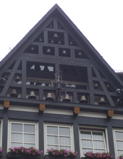 Foto vom Glockenspiel in Cochem an der Mosel