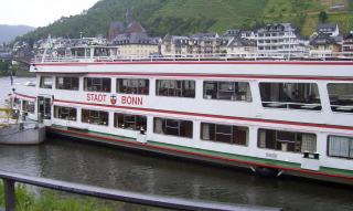 Foto der mS Stadt Bonn in Cochem an der Mosel