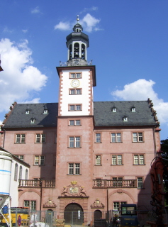 Foto vom Schlossturm in Darmstadt