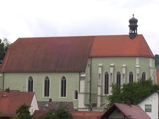Foto vom Orgelmuseum in der Franziskanerkirche Kelheim