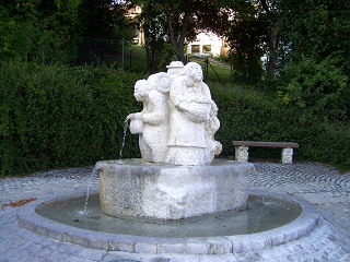 Foto vom Marktbrunnen in Riedlingen