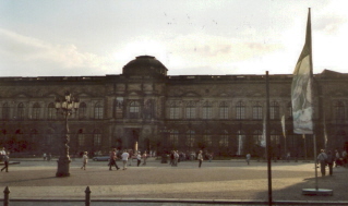 Foto vom Dresdner Zwinger