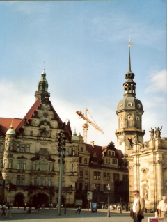 Foto vom Georgstor in Dresden